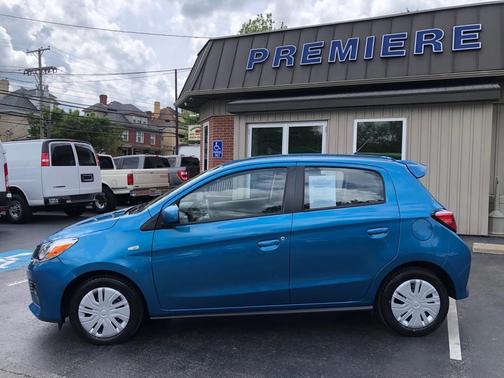 Blue 2024 Mitsubishi Mirage ES
