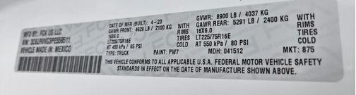 2023 RAM ProMaster 2500 Base