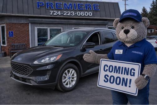 Black 2021 Ford Escape SE