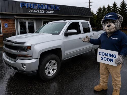 Silver 2017 Chevrolet Silverado 1500 LT