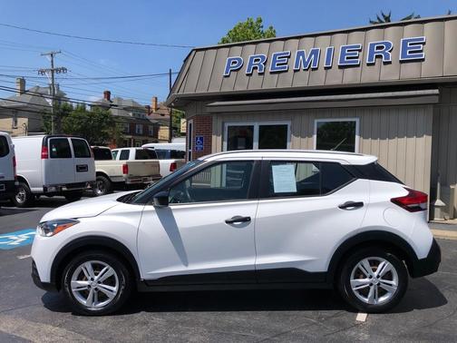 White 2020 Nissan Kicks S