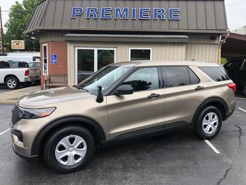 Gold 2020 Ford Utility Police Interceptor Base