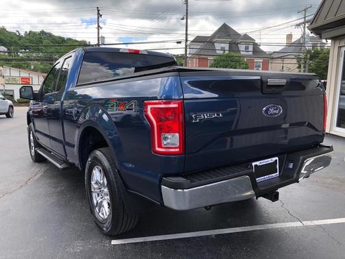 Blue 2017 Ford F-150