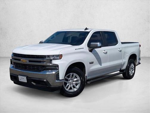 Summit White 2021 Chevrolet Silverado 1500 LT