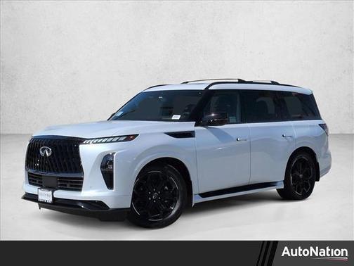 Radiant White 2026 INFINITI QX80 SPORT AWD