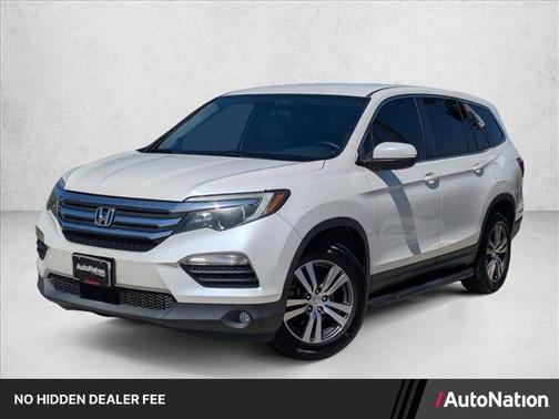 White Diamond Pearl 2016 Honda Pilot EX