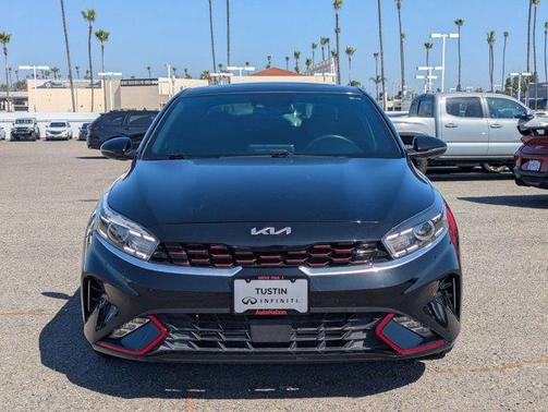 Aurora Black 2024 Kia Forte GT-Line