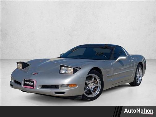 Machine Silver Metallic 2004 Chevrolet Corvette Base