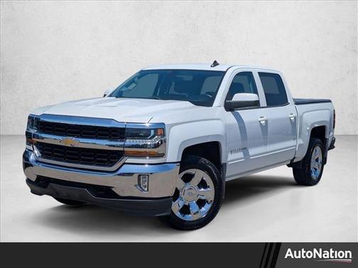 White 2018 Chevrolet Silverado 1500 1LT