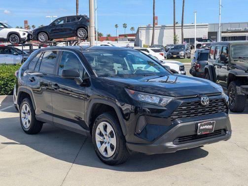Midnight Black Metallic 2022 Toyota RAV4 LE