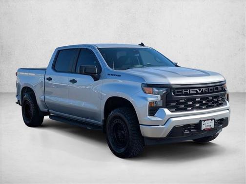 Silver Ice Metallic 2022 Chevrolet Silverado 1500 Custom