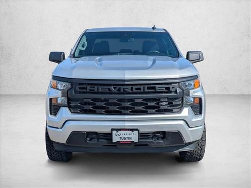 Silver Ice Metallic 2022 Chevrolet Silverado 1500 Custom