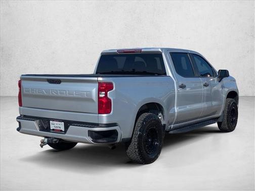 Silver Ice Metallic 2022 Chevrolet Silverado 1500 Custom