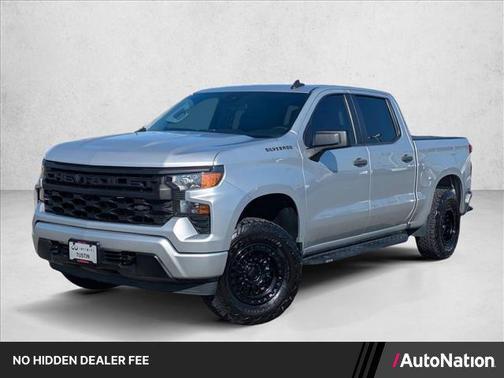 Silver Ice Metallic 2022 Chevrolet Silverado 1500 Custom