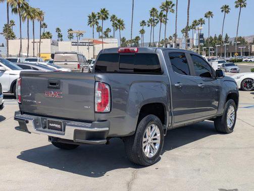 Satin Steel Metallic 2018 GMC Canyon SLT