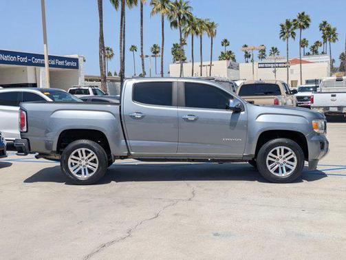 Satin Steel Metallic 2018 GMC Canyon SLT