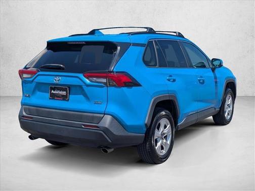 Blue 2019 Toyota RAV4 XLE