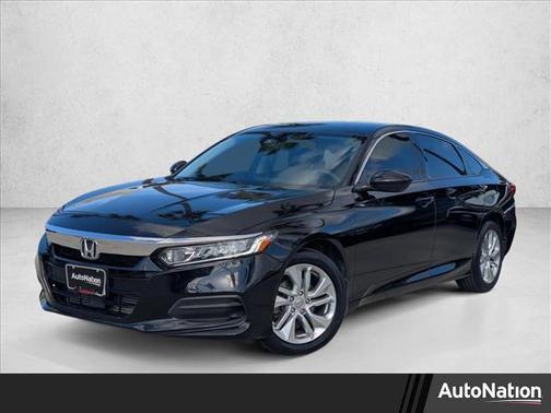 Crystal Black Pearl 2020 Honda Accord LX 1.5T