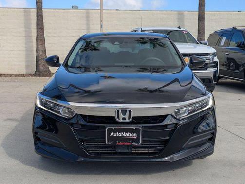 Crystal Black Pearl 2020 Honda Accord LX 1.5T