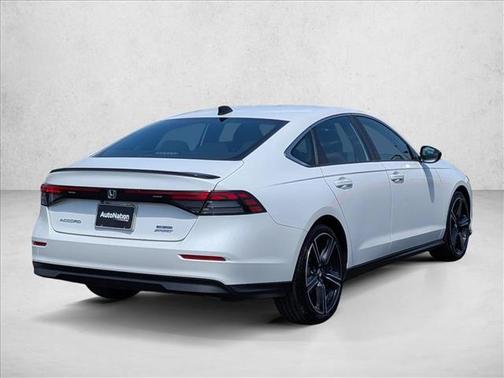 Platinum White Pearl 2024 Honda Accord Hybrid Sport