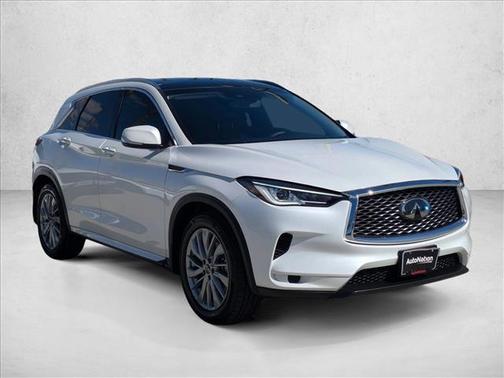 Radiant White 2023 INFINITI QX50 LUXE