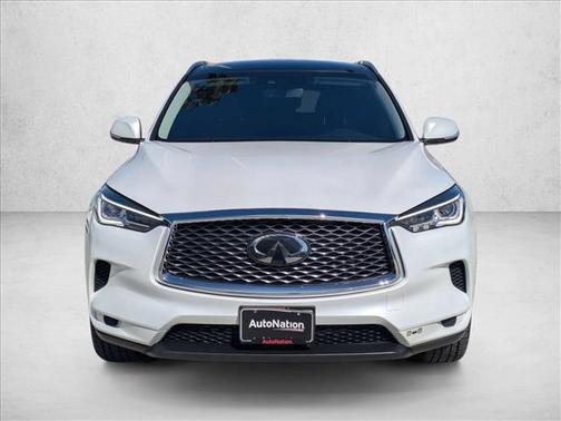 Radiant White 2023 INFINITI QX50 LUXE