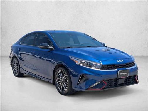 Deep Sea Blue 2024 Kia Forte GT-Line