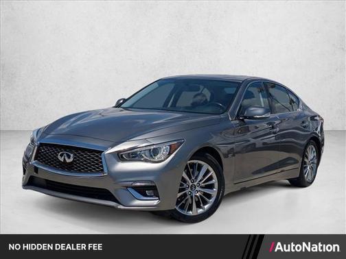 Graphite Shadow 2019 INFINITI Q50 3.0t LUXE