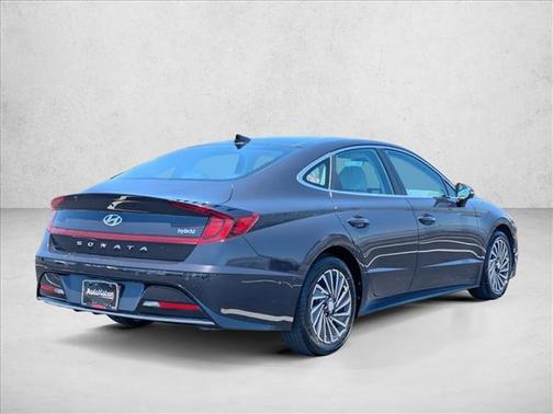 Carbon Blue 2023 Hyundai SONATA Hybrid Limited