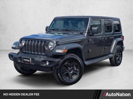 Granite Crystal Metallic Clearcoat 2022 Jeep Wrangler Unlimited Sport