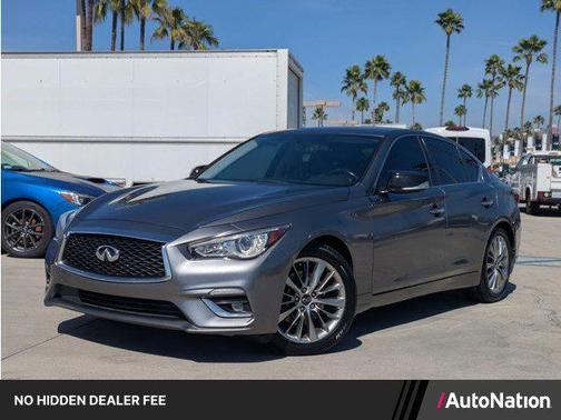 Graphite Shadow 2020 INFINITI Q50 3.0t LUXE