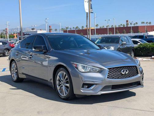 Graphite Shadow 2020 INFINITI Q50 3.0t LUXE