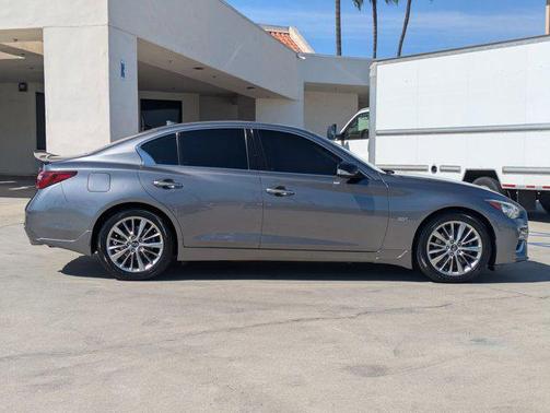 Graphite Shadow 2020 INFINITI Q50 3.0t LUXE