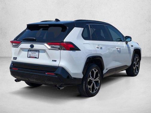Wind Chill Pearl/Midnight Black Metallic 2023 Toyota RAV4 Prime XSE