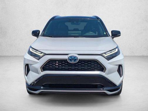 Wind Chill Pearl/Midnight Black Metallic 2023 Toyota RAV4 Prime XSE