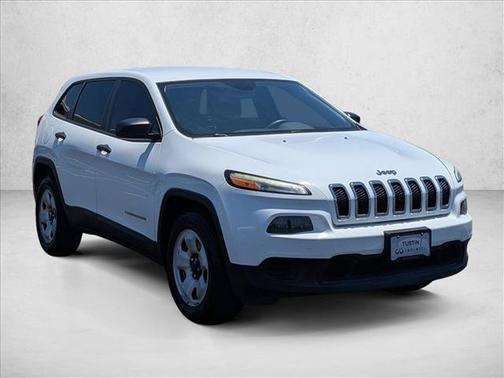 Bright White Clearcoat 2016 Jeep Cherokee Sport