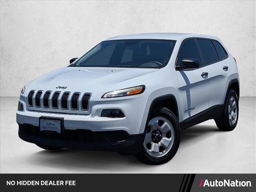 Bright White Clearcoat 2016 Jeep Cherokee Sport