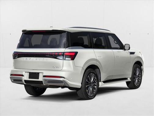 Radiant White 2027 INFINITI QX80 Luxe