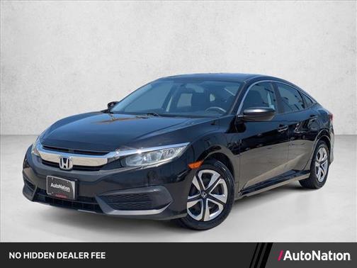 Crystal Black Pearl 2016 Honda Civic LX