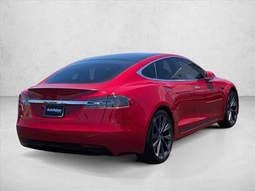 Red Multi-Coat 2020 Tesla Model S Performance