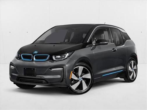 Mineral Gray Metallic w/BMW i Frozen Blue Accent 2021 BMW i3 120Ah