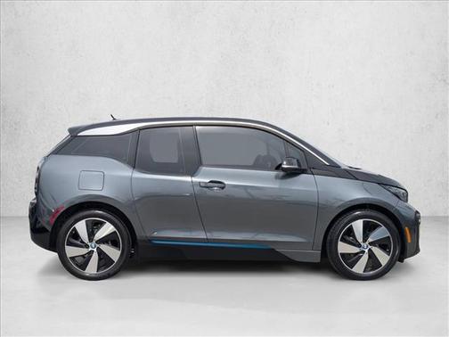 Mineral Gray Metallic w/BMW i Frozen Blue Accent 2021 BMW i3 120Ah