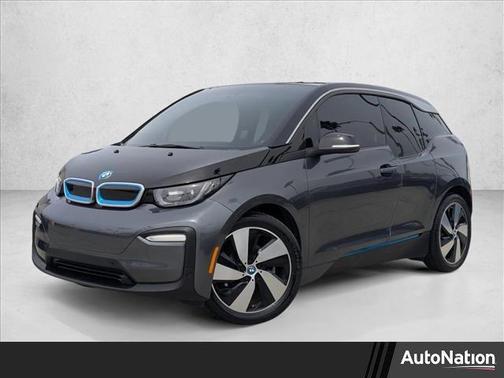 Mineral Gray Metallic w/BMW i Frozen Blue Accent 2021 BMW i3 120Ah