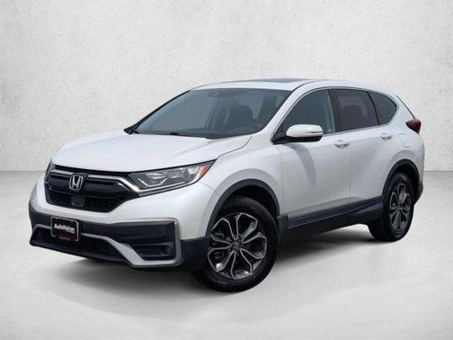 Platinum White Pearl 2020 Honda CR-V AWD EX