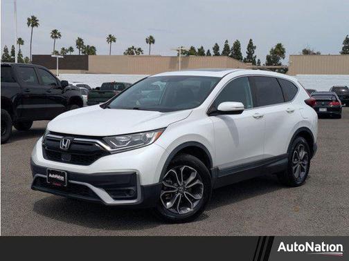 Platinum White Pearl 2020 Honda CR-V AWD EX