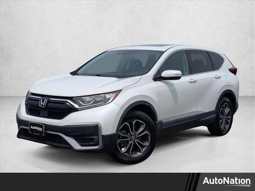 Platinum White Pearl 2020 Honda CR-V AWD EX