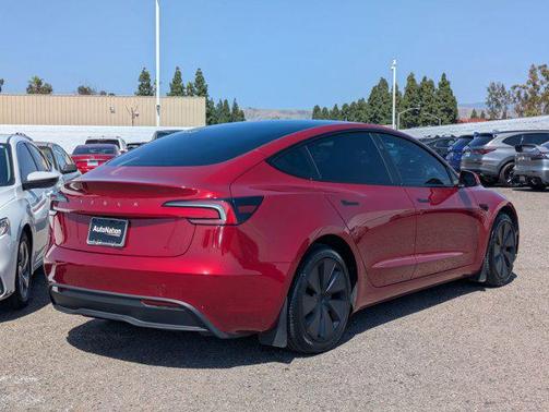 Ultra Red 2024 Tesla Model 3 Standard Range