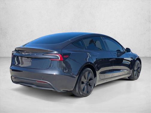 Silver/Gray 2025 Tesla Model 3 Long Range