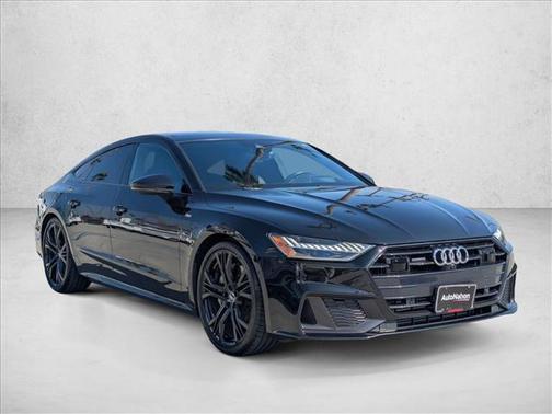 Black 2019 Audi A7 55 Premium