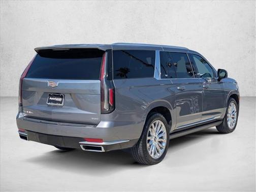 Satin Steel Metallic 2021 Cadillac Escalade ESV Premium Luxury